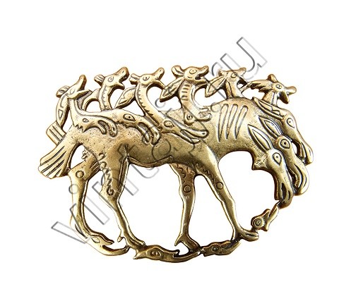 Подвеска "Небесный лось с тремя головами"