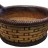 Кашпо декоративное "Круглая корзина"