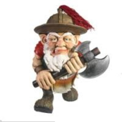 Декоративная садовая фигурка "Воин с топором"                      