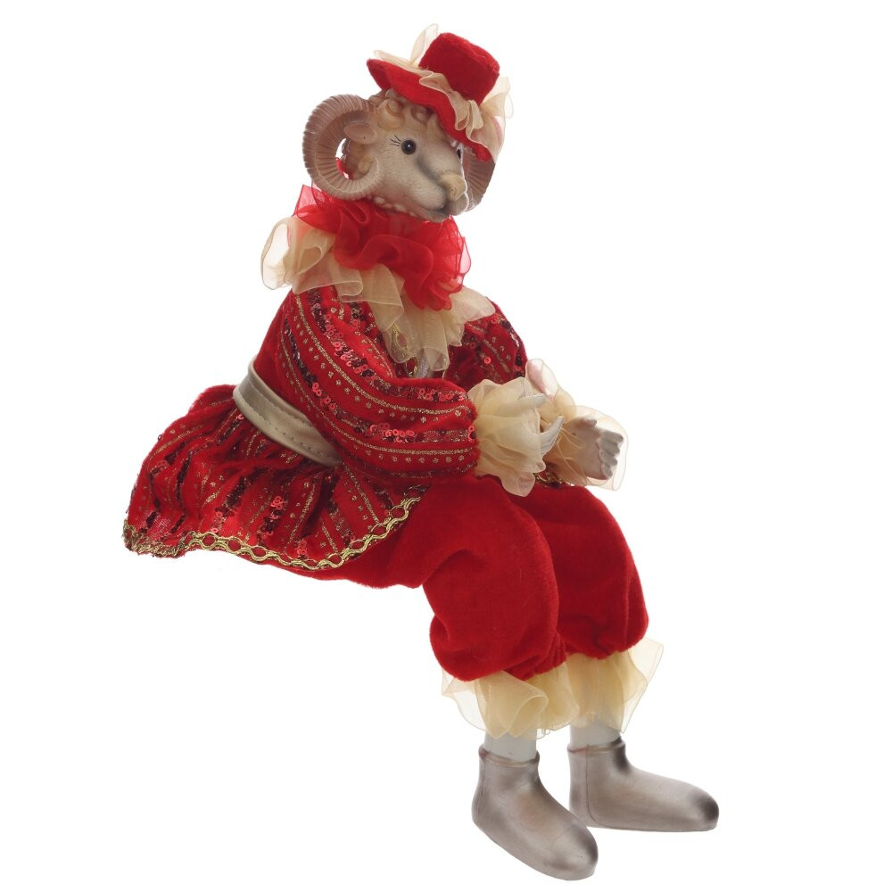 Изделие декоративное "Барашек", L16 W10 H41