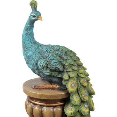 Фонтан декоративный с подсветкой ''Царь Павлин''