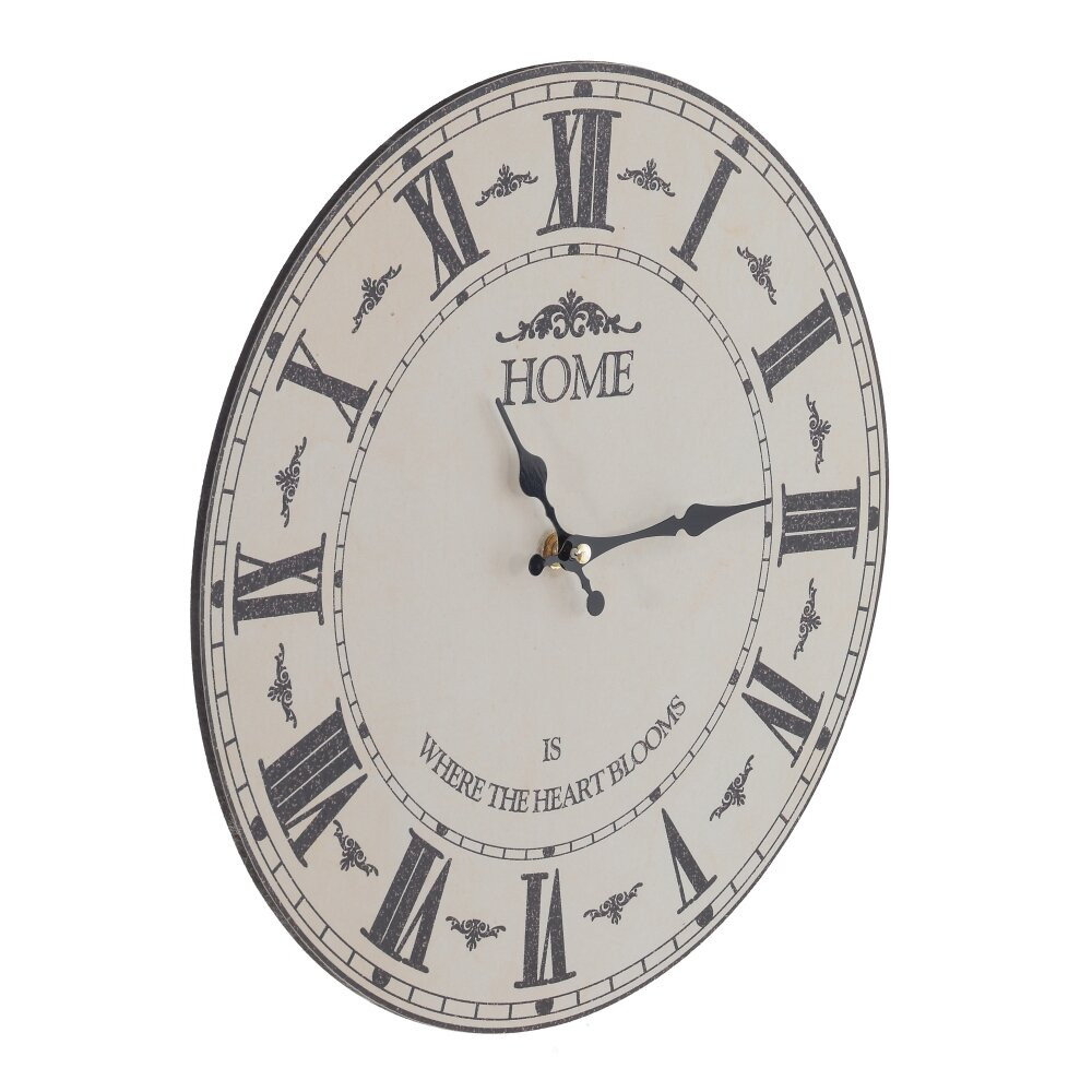 Часы настенные декоративные, L34 W4 H34 см, (1xАА не прилаг.)