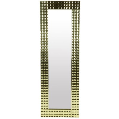 Зеркало настенное в латунной раме "Ария"