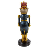 Фигурка декоративная "Солдатик-медведь", L9 W9 H31 см