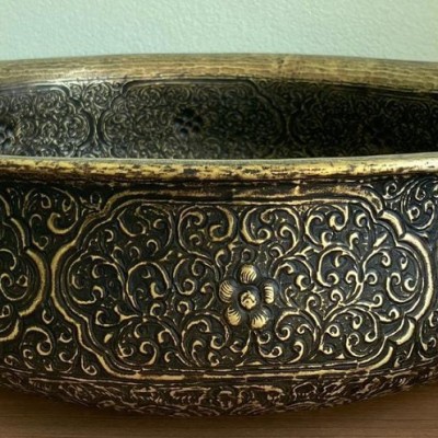 Чаша латунная "Царская" 40 см