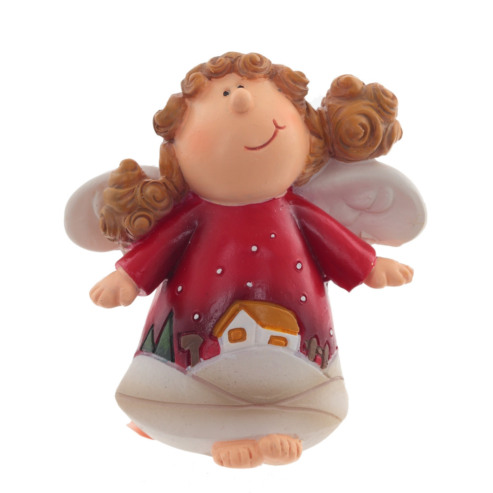 Фигурка декоративная "Ангелочек", L5,5 W3,5 H6,5 см, 3в.