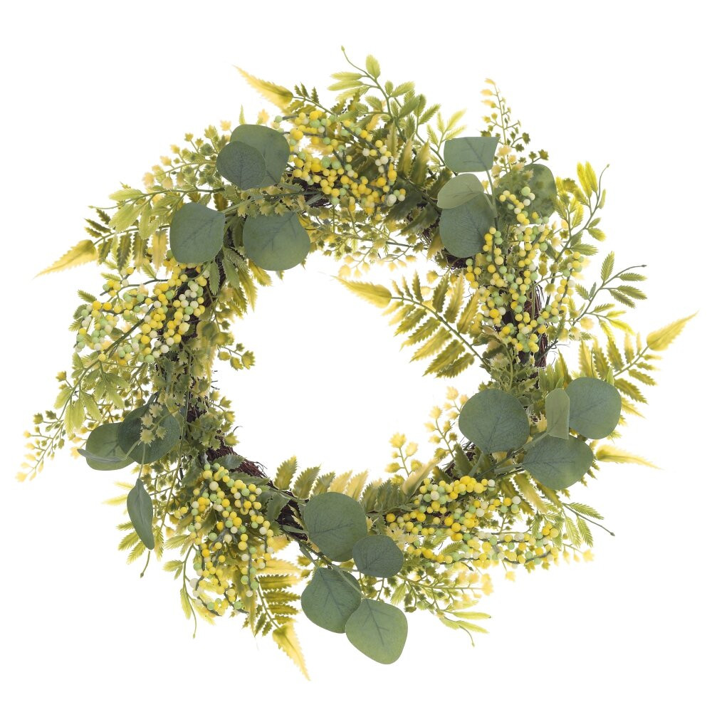 Изделие декоративное "Венок", L46 W9 H45 см