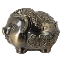 Пепельница "Поросёнок", L13 W11 H10 см