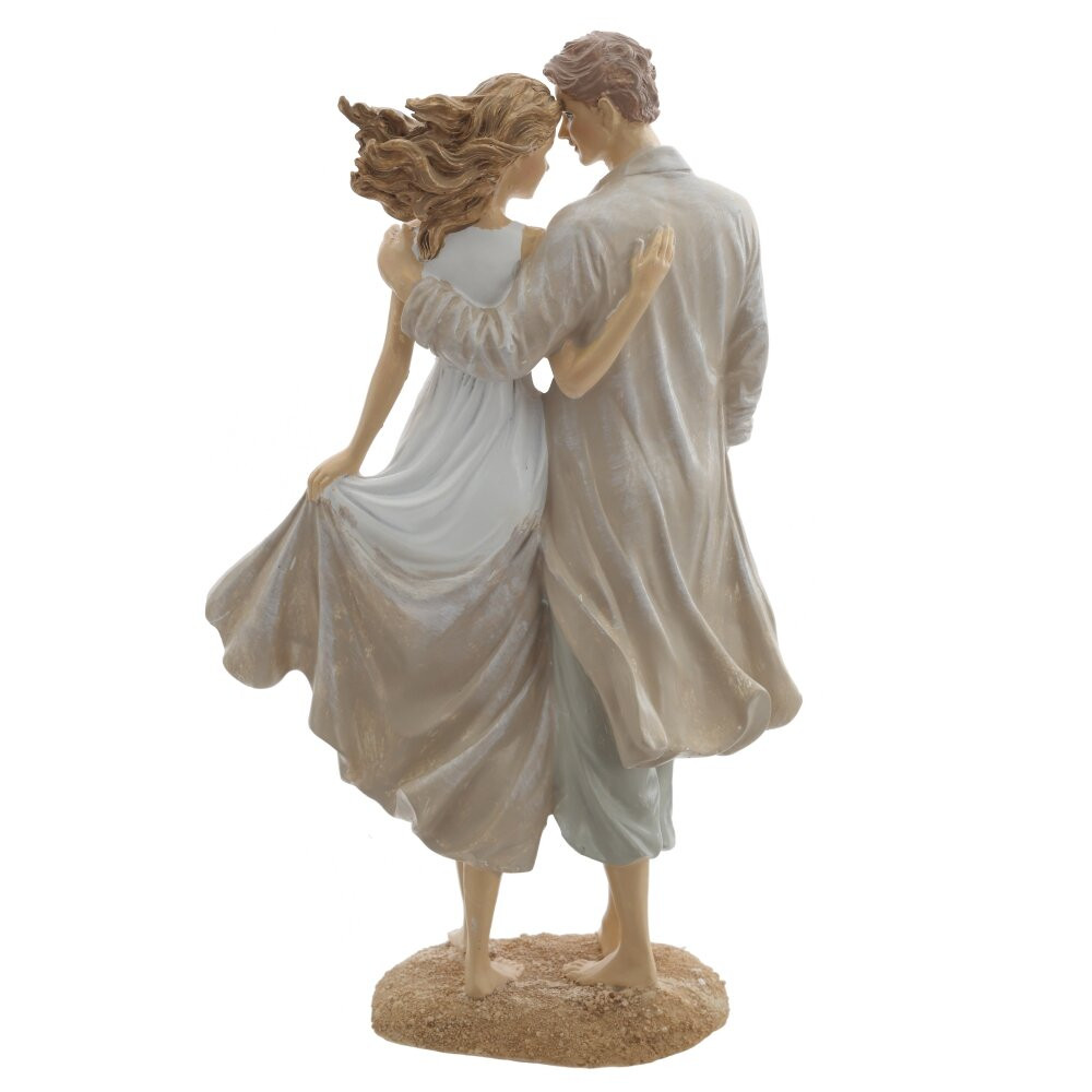 Фигурка декоративная "Влюбленная пара", L14,5 W8 H25 см