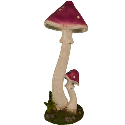 Декоративная садовая фигурка "Танцующие грибы"