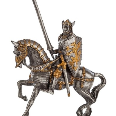 Декоративная статуэтка "Рыцарь в латах"