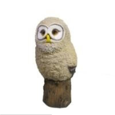 Декоративная садовая фигурка "Совенок на пенечке"                       