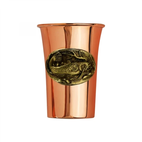 Стопка "Сом" медная