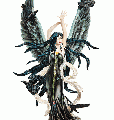 Статуэтка "Фея и вороны" (Нене Томас)