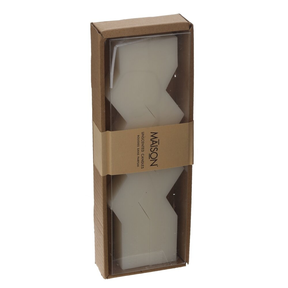 Набор из 2-х свечей, D2,5 см,L8,5 W3 H24 см