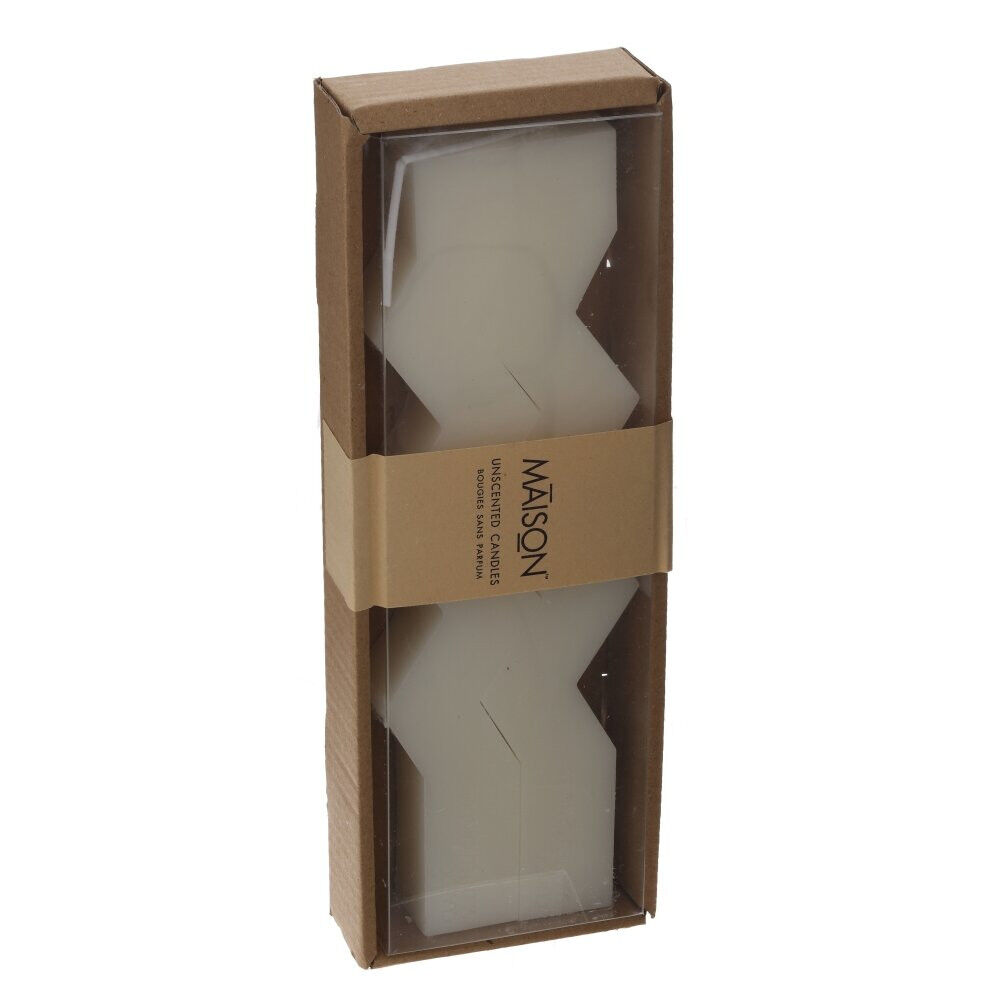 Набор из 2-х свечей, D2,5 см,L8,5 W3 H24 см