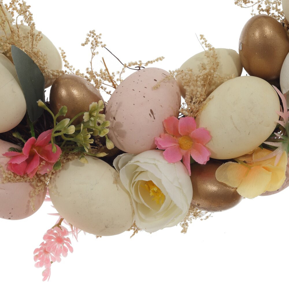 Изделие декоративное "Венок пасхальный", L29 W28 H7 см