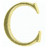 Буква декоративная "С"