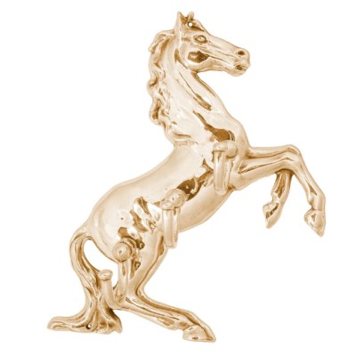Настенная вешалка "Золотая лошадь"