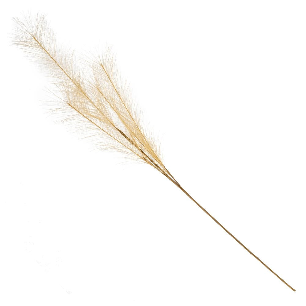 Ветка искусственная "Пампасная трава" (блок 10 шт), L15 W15 H95 см