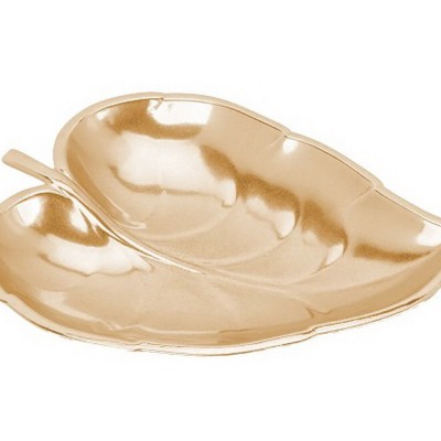 Блюдо "Золотой листик"   