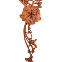 Декоративное панно "Цветок плумерии"