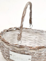 Корзина плетеная "Снежная королева"