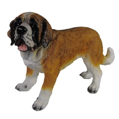 Декоративная садовая фигурка "Взрослый Сенбернар"