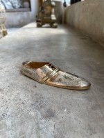 Пепельница "Башмак" латунь резная DARMIYANI белаяэмаль 8902070 l-16 см