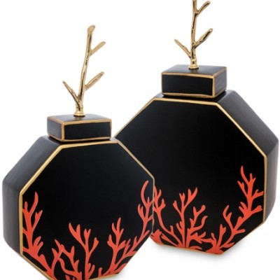 Набор интерьерных ваз "Коралловый риф"  