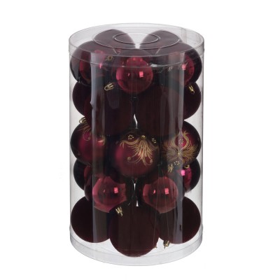 Набор из 25 шт: Украшение новогоднее Шар, D8 см, L21,5 W21,5 H34,5