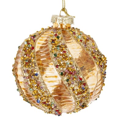 Украшение новогоднее "Шар", L8 W8 H9 см