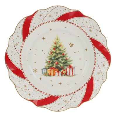 Тарелка, L23 W23 H3,5 см