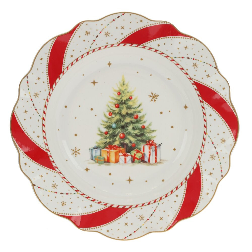 Тарелка, L23 W23 H3,5 см