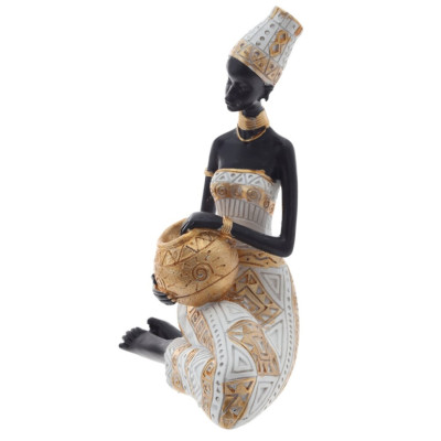 Фигурка декоративная "Африканка", L13 W9,5 H20 см