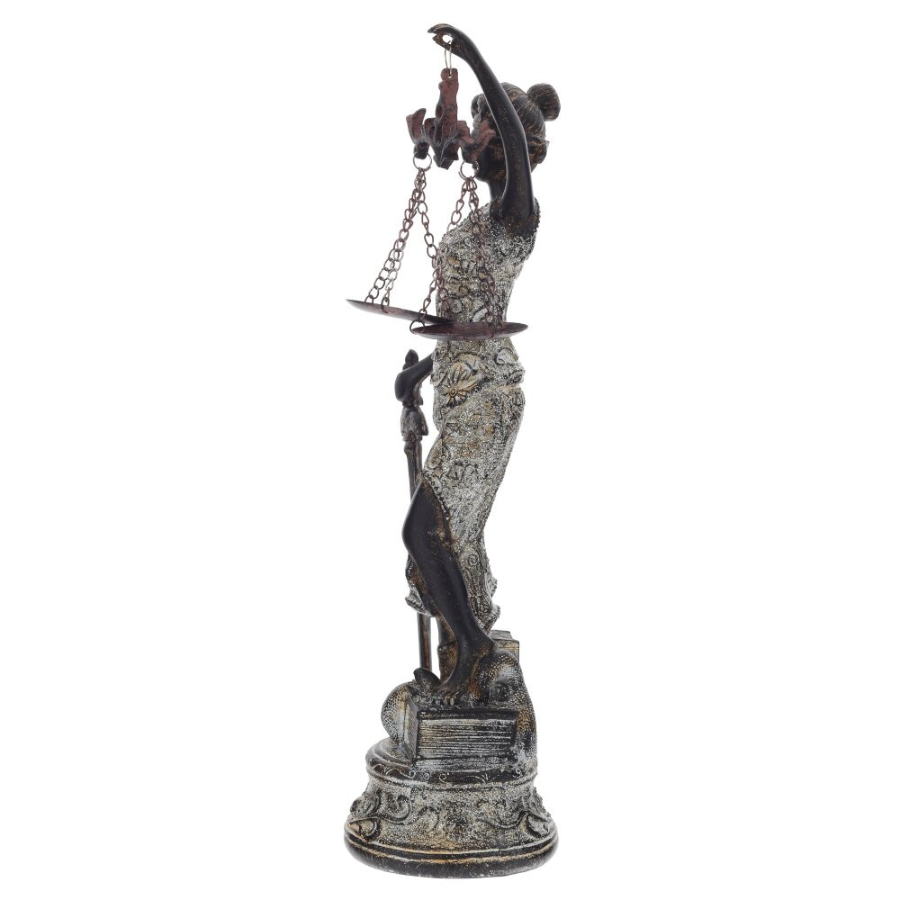 Фигурка декоративная "Фемида", L11 W7,5 H30 см