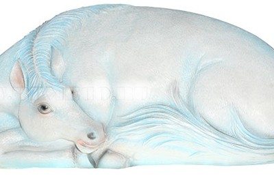 Декоративный камень "Белая лошадь"