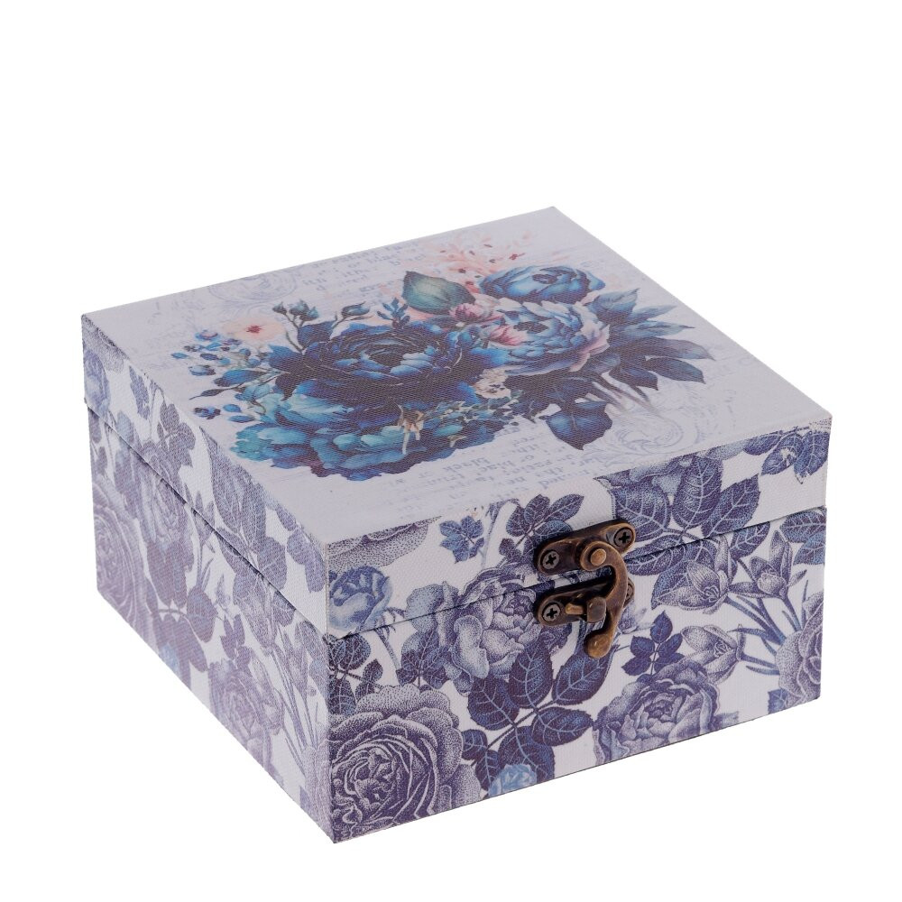 Шкатулка, L14 W14 H8 см