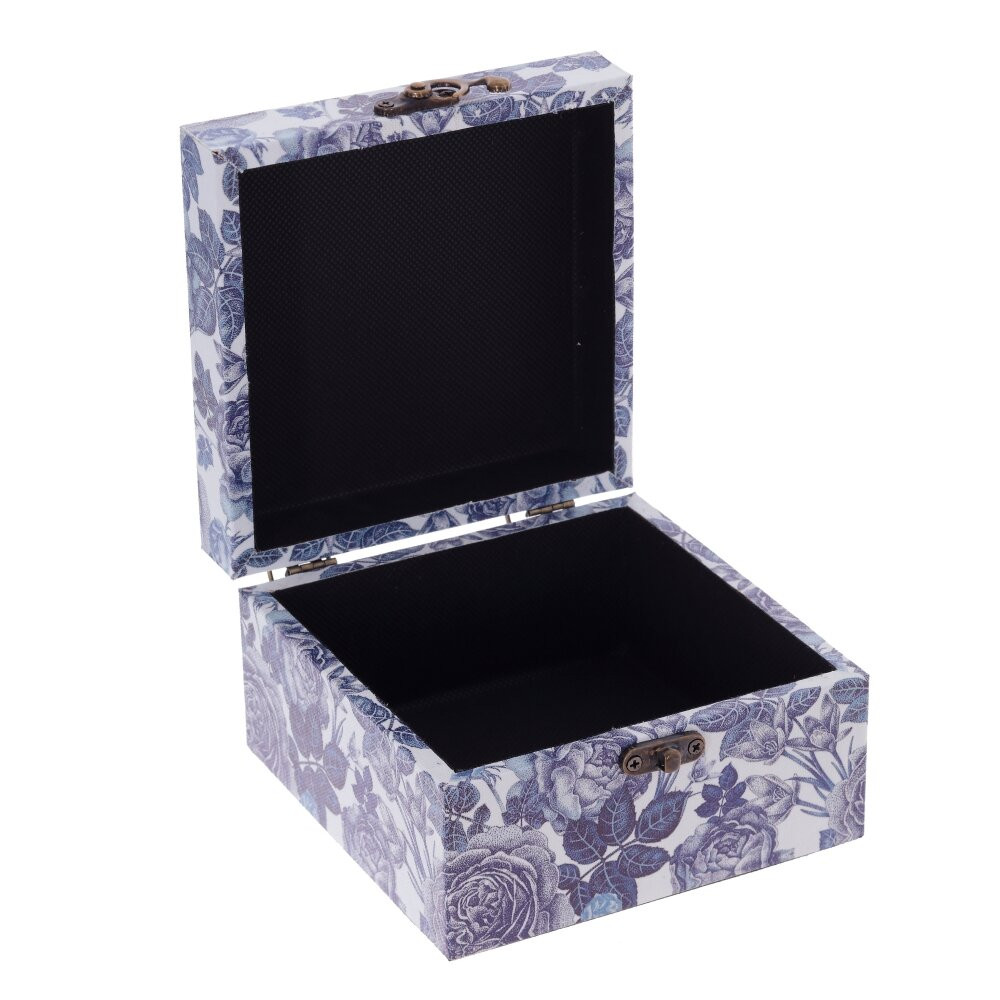 Шкатулка, L14 W14 H8 см