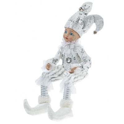 Изделие декоративное "Клоун" (муз,движ), L19 W12 H50 см (полка 29 см.)