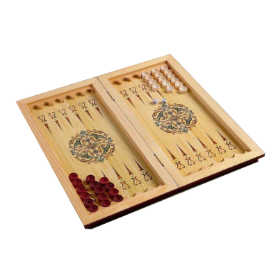 Нарды с рисунком на доске В бане генералов нет