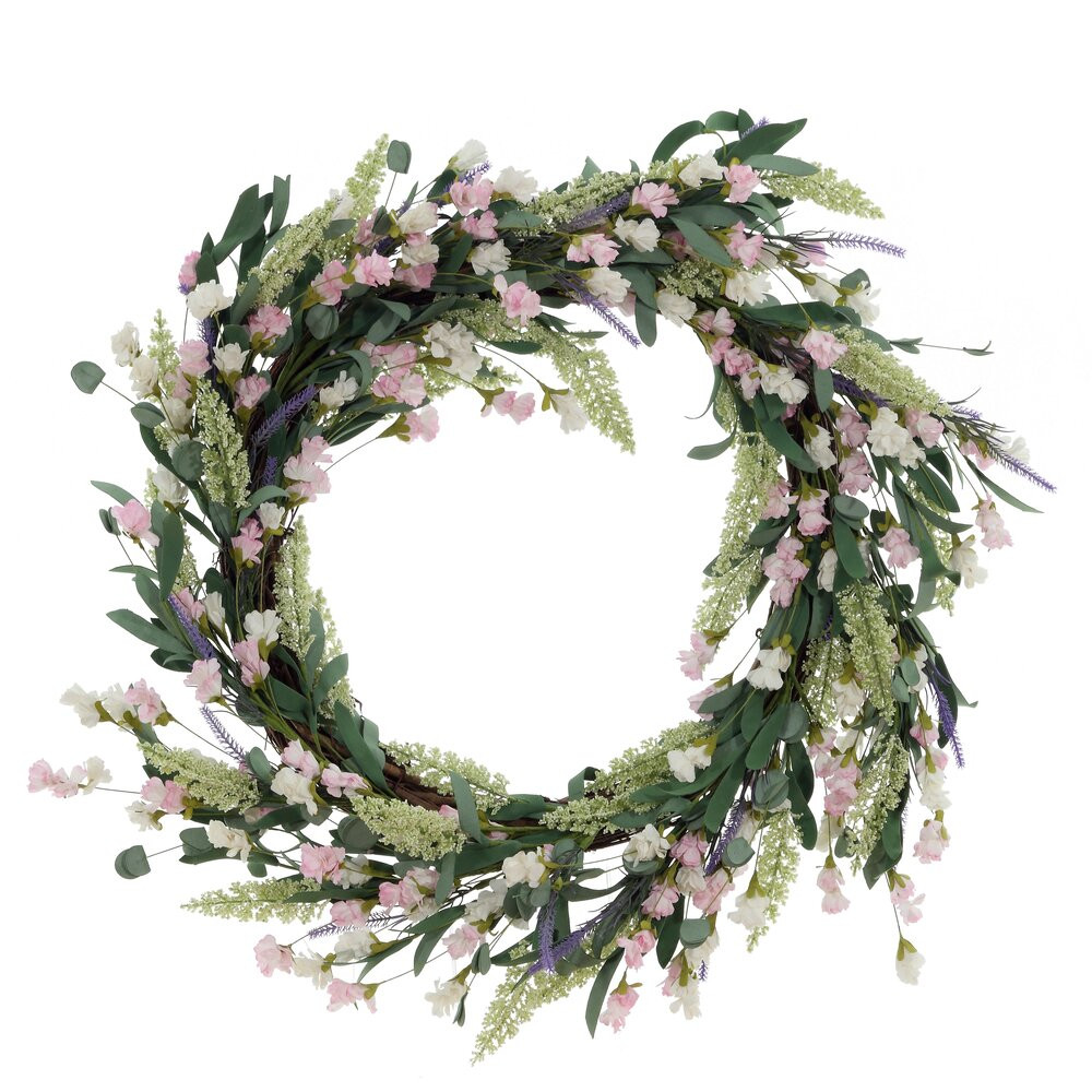 Изделие декоративное "Венок", L55 W55 H14 см