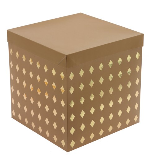 Коробка подарочная (бумага 350г/м2), L29,5 W29,5 H30 см, 4в.