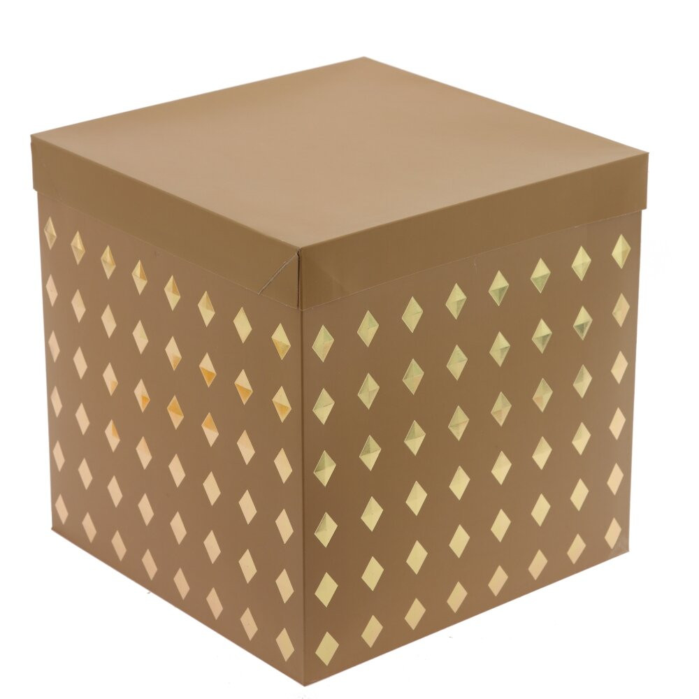 Коробка подарочная (бумага 350г/м2), L29,5 W29,5 H30 см, 4в.