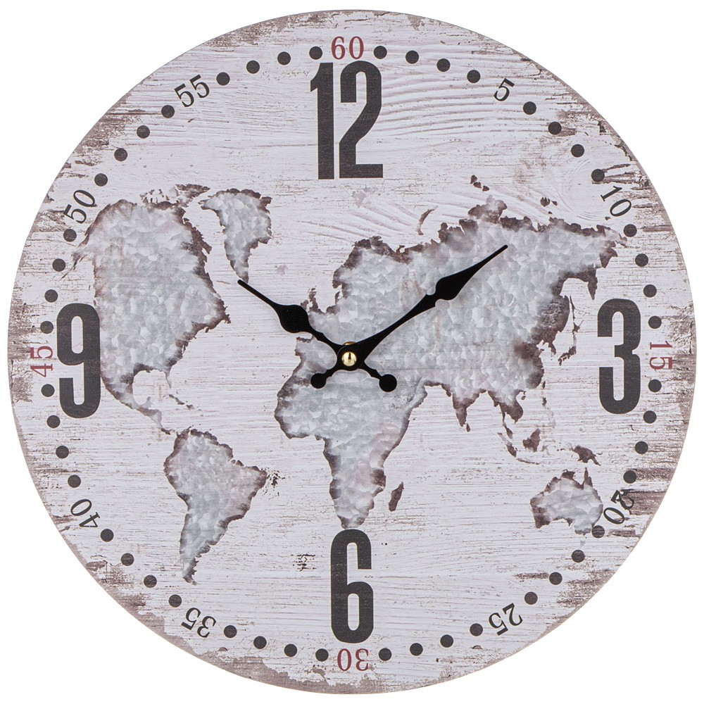 Часы настенные декоративные "Time of day", D 35 см
