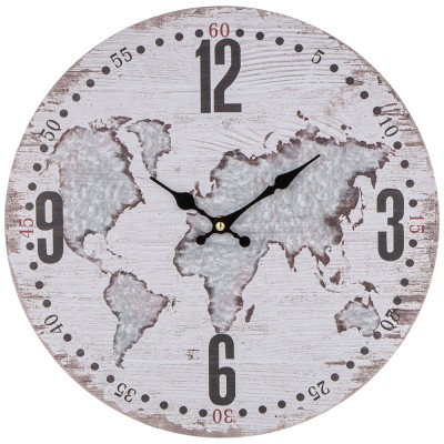 Часы настенные декоративные "Time of day", D 35 см