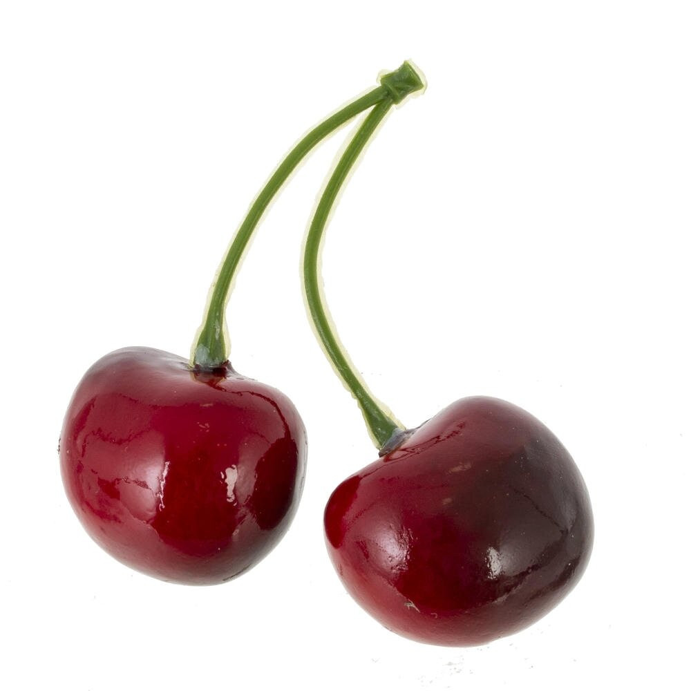 Набор из 15-ти изделий декоративных "Вишня", L17 W17 H6 см