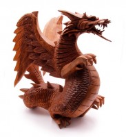 Декоративная статуэтка "Восточный дракон"        