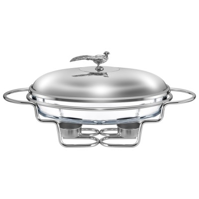 Мармит Lefard Серия "Охота" со Стеклянной Формой для Запекания, 2,2л