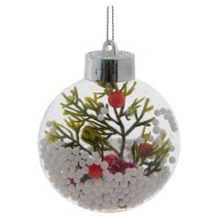 Украшение новогоднее "Шар", набор из 3-х шт, L23,5 W4 H9,5 см